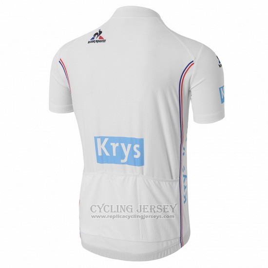 2016 Cycling Jersey Tour de France White Short Sleeve and Bib Short